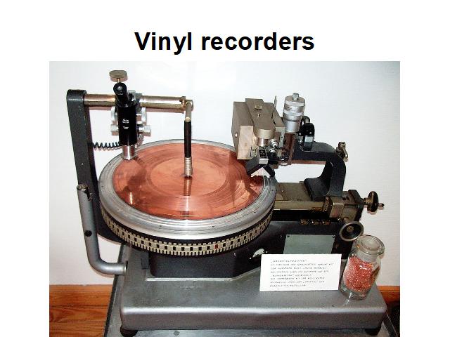 vinyl recorder